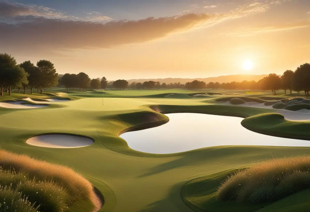 Alex Norén glänser med åtta birdies på Old Course illustration