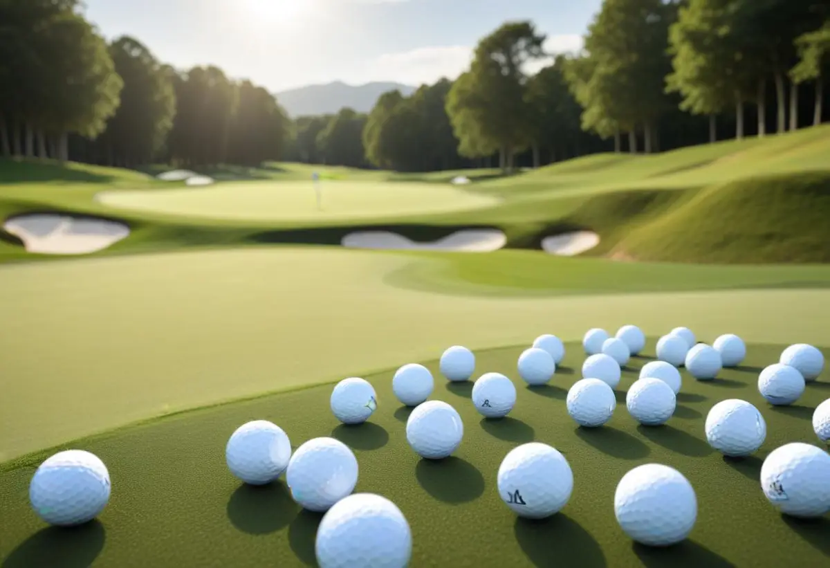 Dyra golfbollar som kan förändra ditt spel illustration