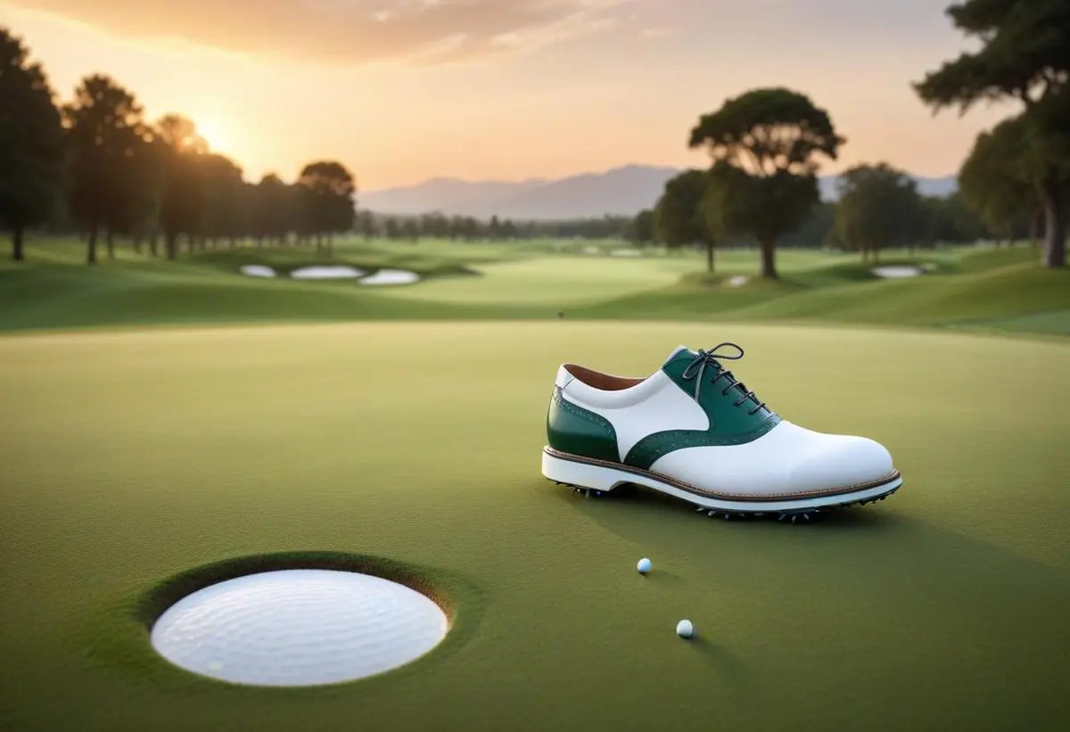 Ecco golfskor som förenar stil och funktion illustration