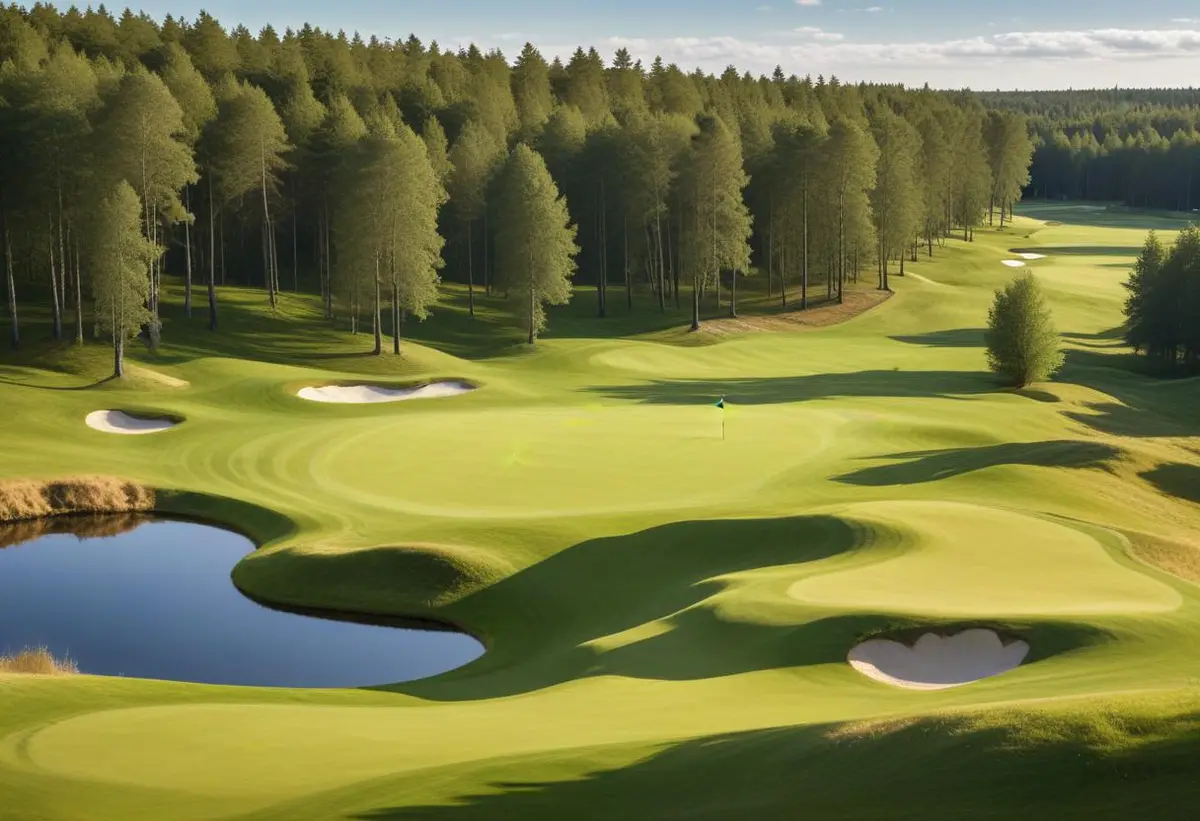 Upptäck Enköpings golfklubb illustration