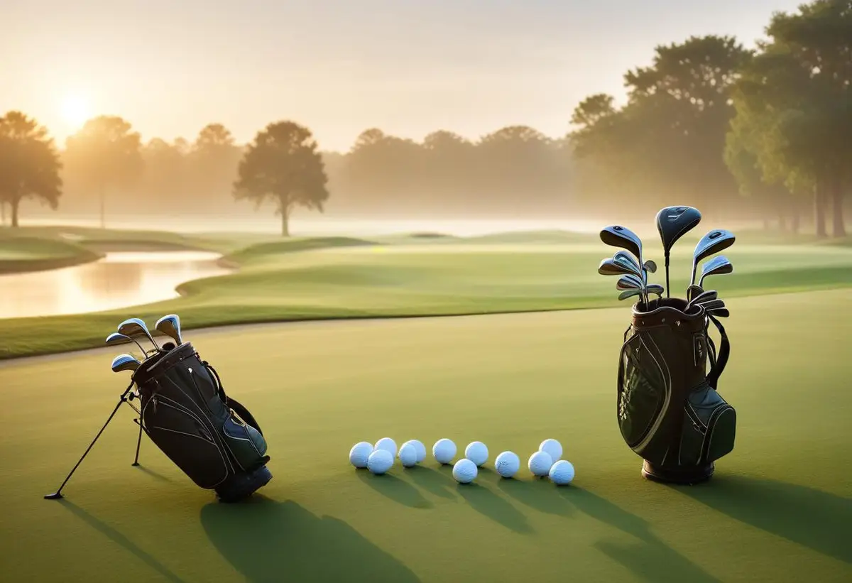 Upptäck golfens magi med golfguiden! illustration