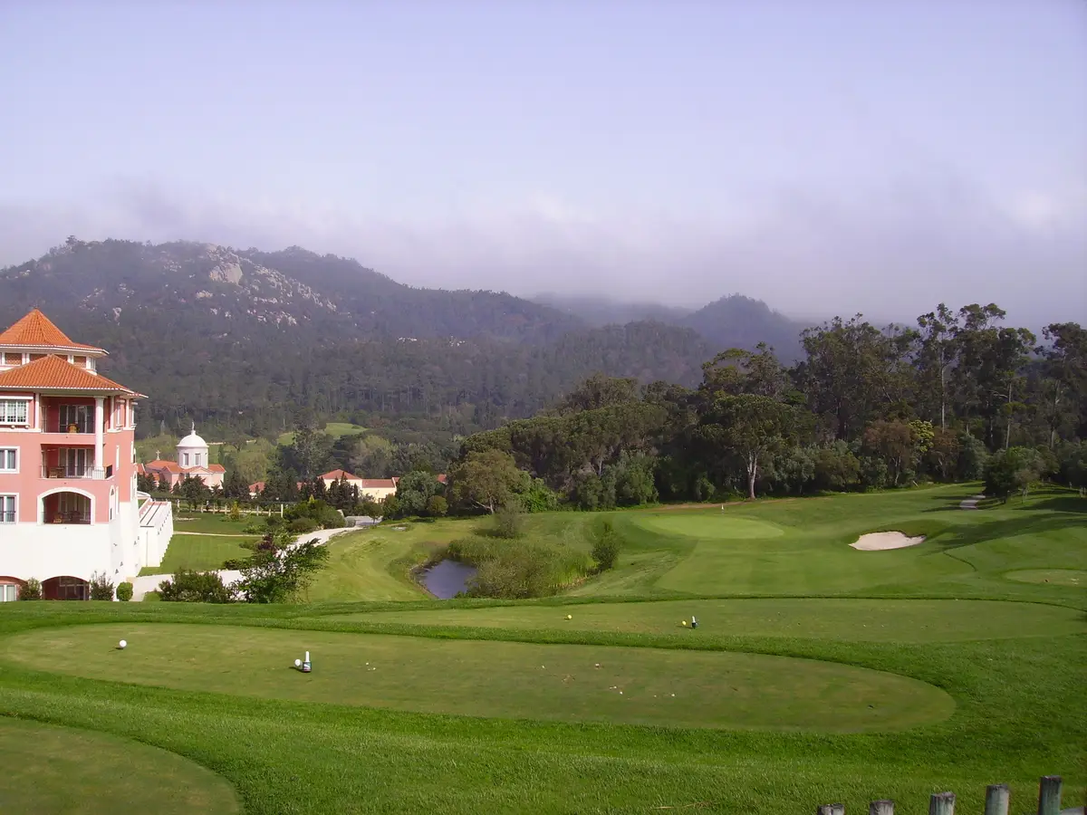 Golf vid Penha Longa i Sintra, Portugal