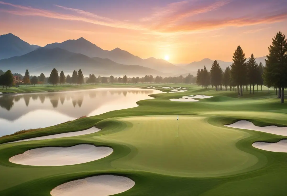 Jesper Svensson golf illustration