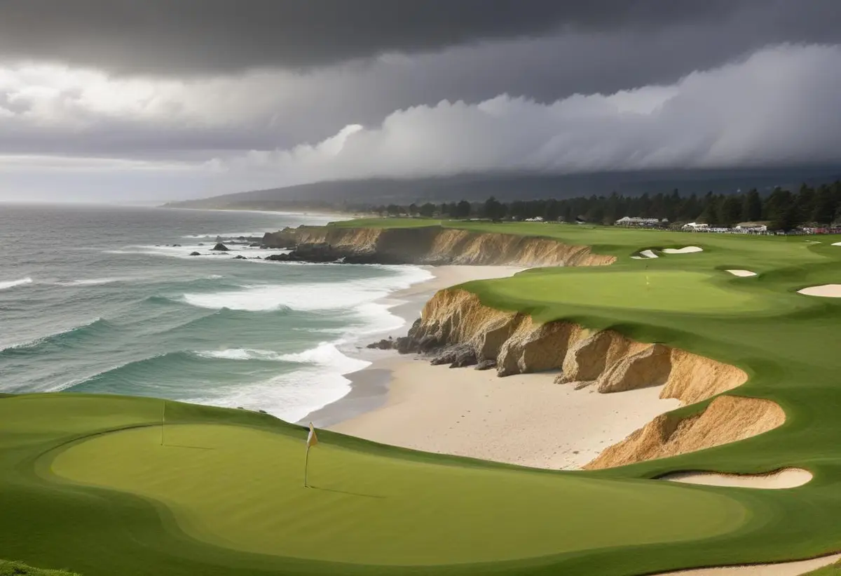 Ludvig Åberg i toppform på Pebble Beach illustration