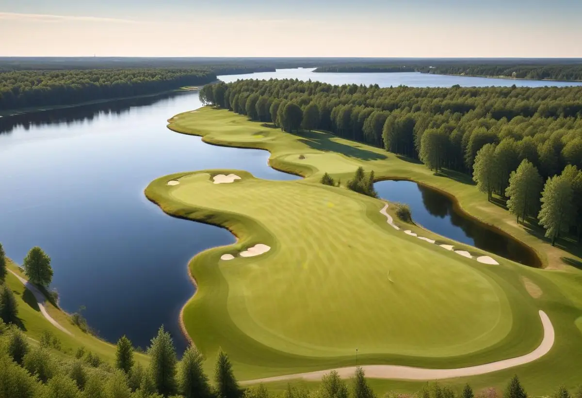 Stockholms bästa golfbanor att upptäcka i sommar illustration