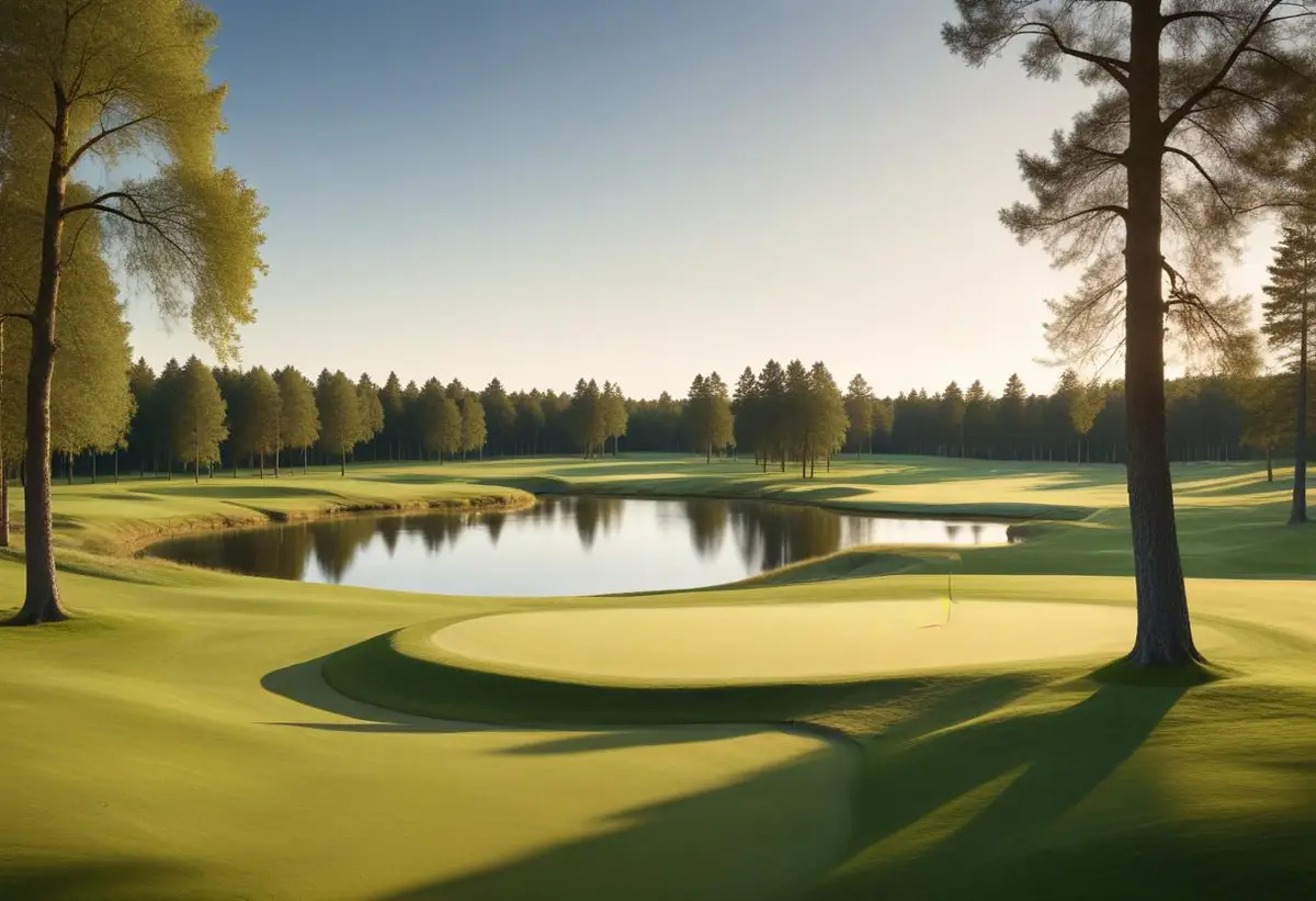 Svensk golf leaderboard illustration