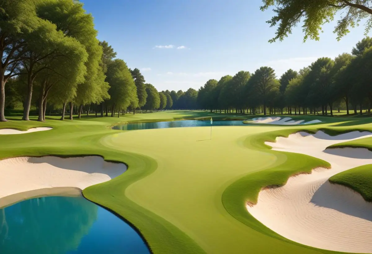 Förändringar i golfbollar illustration