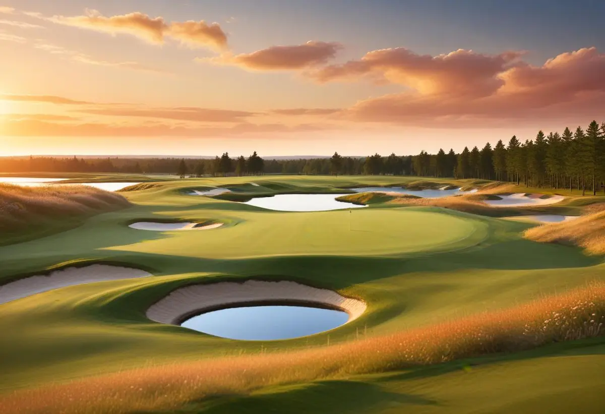 Sveriges bästa golfbanor för den perfekta ronden illustration